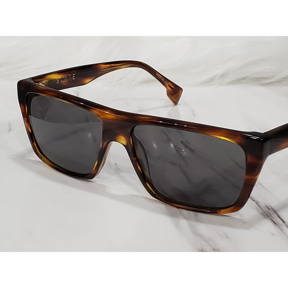 Mens State Optical Co. DEARBORN SUNGLASSES 55-15 AUBURN SQUARE